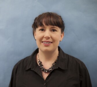 Smiling portrait of Amy White