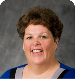 Smiling portrait of Dorie Haws